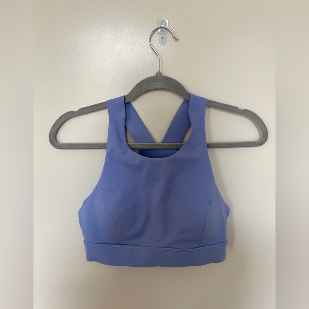 lululemon athletica Periwinkle High-Neck Sports Bra